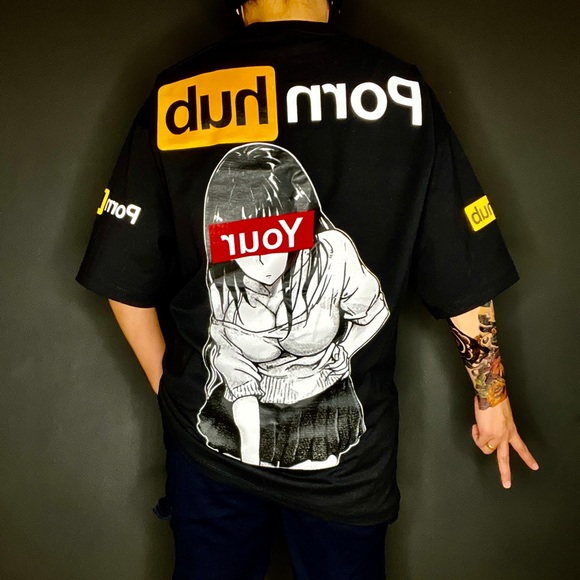 Porn Hub Oversized T - Shirt - Picture 4 of 5